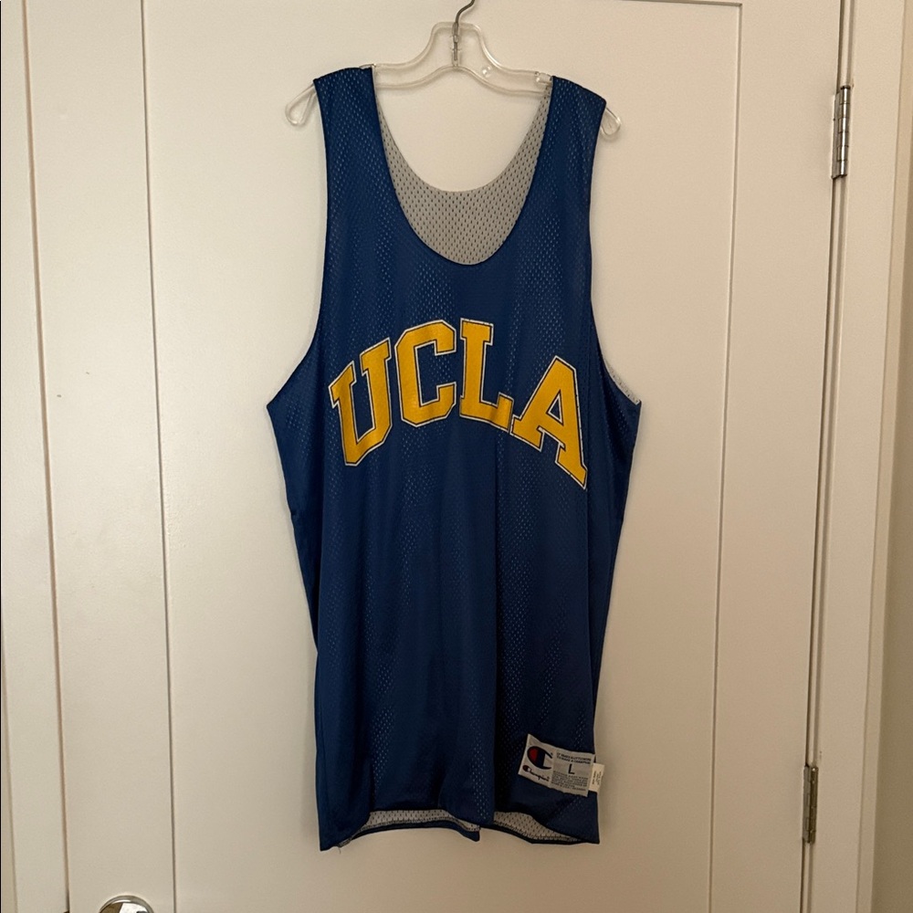 Champion Blue and Yellow UCLA Mesh Jersey